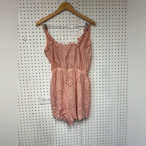 Seafolly Eyelet Pink Romper - Picture 5 of 6